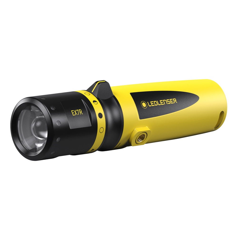 Ledlenser EX7R tölthető robbanásbiztos ATEX LED lámpa, CRI65, 1/21 zóna, 1 x 18650 Li-ion, 220 lm termék fő termékképe