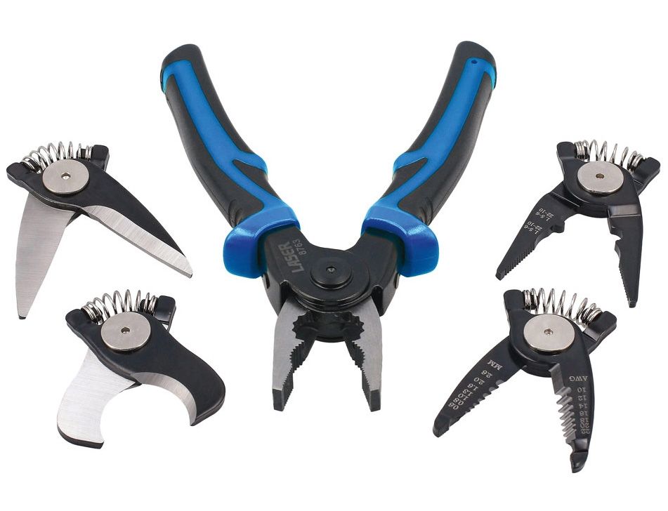 Laser Tools LAS-8763 5:1-ben cserélhető fejű multifunkciós fogó termék fő termékképe